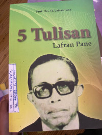 Image of 5 TULISAN LAFRAN PANE