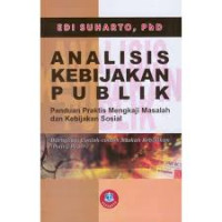 Image of ANALISIS KEBIJAKAN PUBLIK