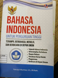 Image of BAHASA INDONESIA UNTUK PERGURUAN TINGGI
