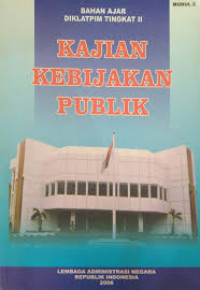 Image of KAJIAN KEBIJAKAN PUBLIK