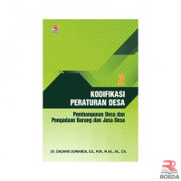 Image of KODIFIKASI PERATURAN DESA JILID 2