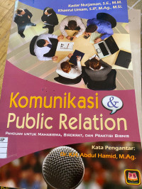Image of KOMUNIKASI & PUBLIC RELATION