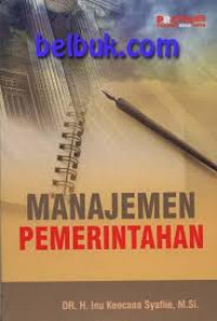 Image of MANAJEMEN PEMERINTAHAN