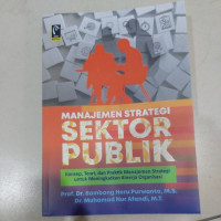 Image of MANAJEMEN STRATEGI SEKTOR PUBLIK