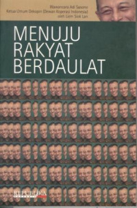 Image of MENUJU RAKYAT BERDAULAT