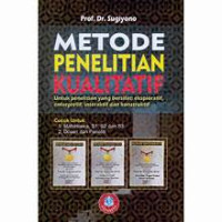Image of METODE PENELITIAN KUALITATIF
