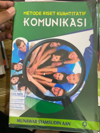 Image of METODE RISET KUANTITATIF KOMUNIKASI