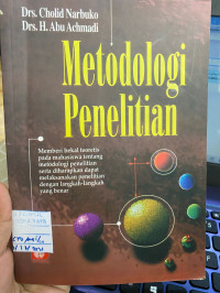 Image of METODOLOGI PENELITIAN