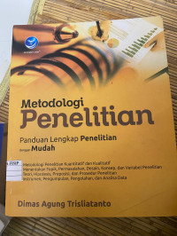 Image of METODOLOGI PENELITIAN