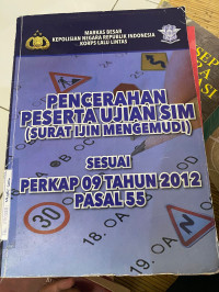 Image of PENCERAHAN PESERTA UJIAN SIM (SURAT IJIN MENGEMUDI)