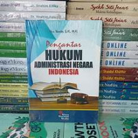 Image of PENGANTAR HUKUM ADMINISTRASI NEGARA INDONESIA