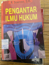 Image of PENGANTAR ILMU HUKUM