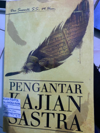 Image of PENGANTAR KAJIAN SASTRA