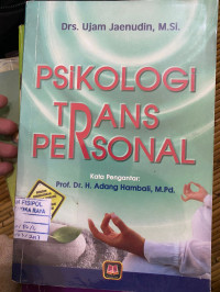 Image of PSIKOLOGI TRANS PERSONAL
