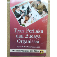 Image of TEORI PERILAKU DAN BUDAYA ORGANISASI